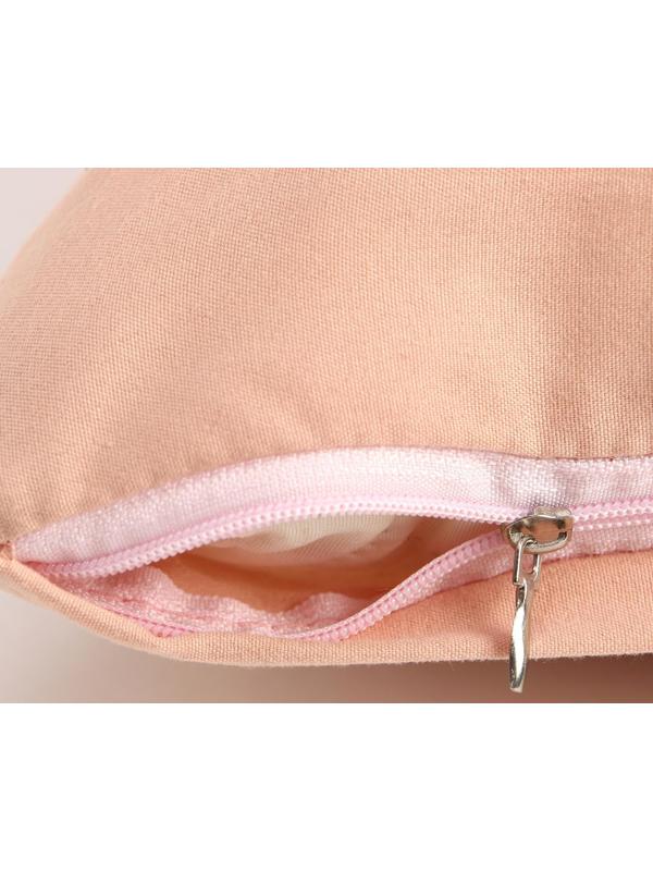 Чехол на подушку Экономь и Я цвет бежевый, 40 х 40 см, 100% п/э