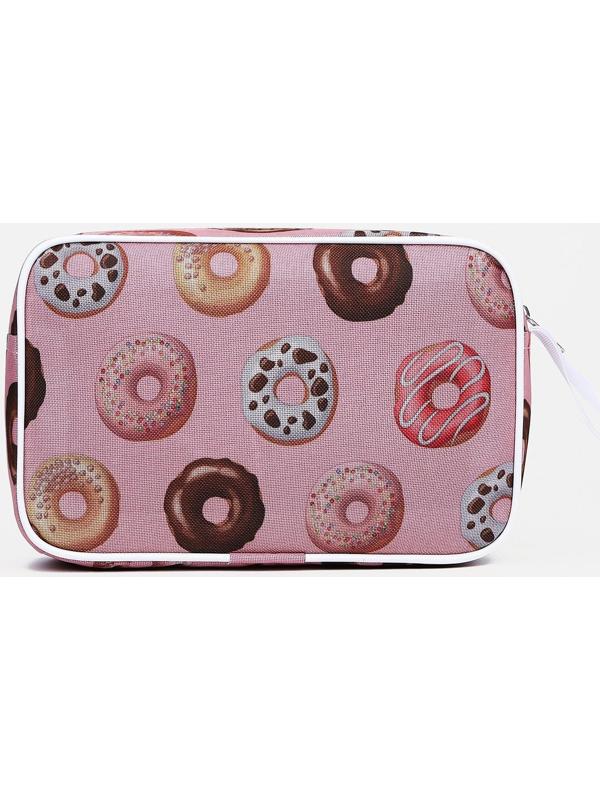 Косметичка на молнии, цвет розовый