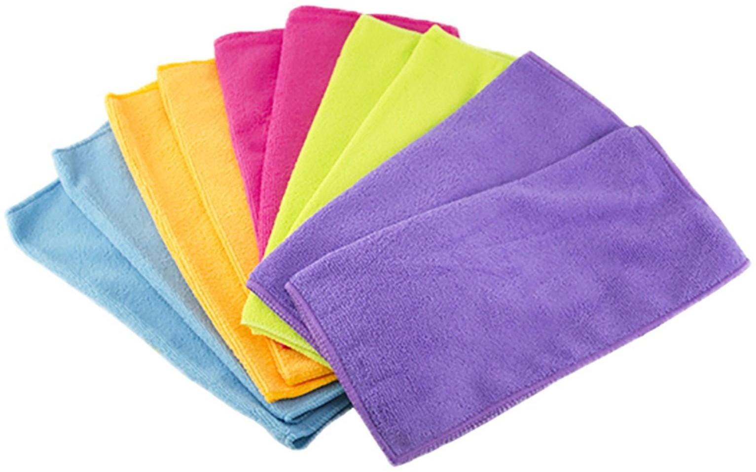 Салфетки микрофибра City-UP 30 х 30см, СА-120, набор 10 шт