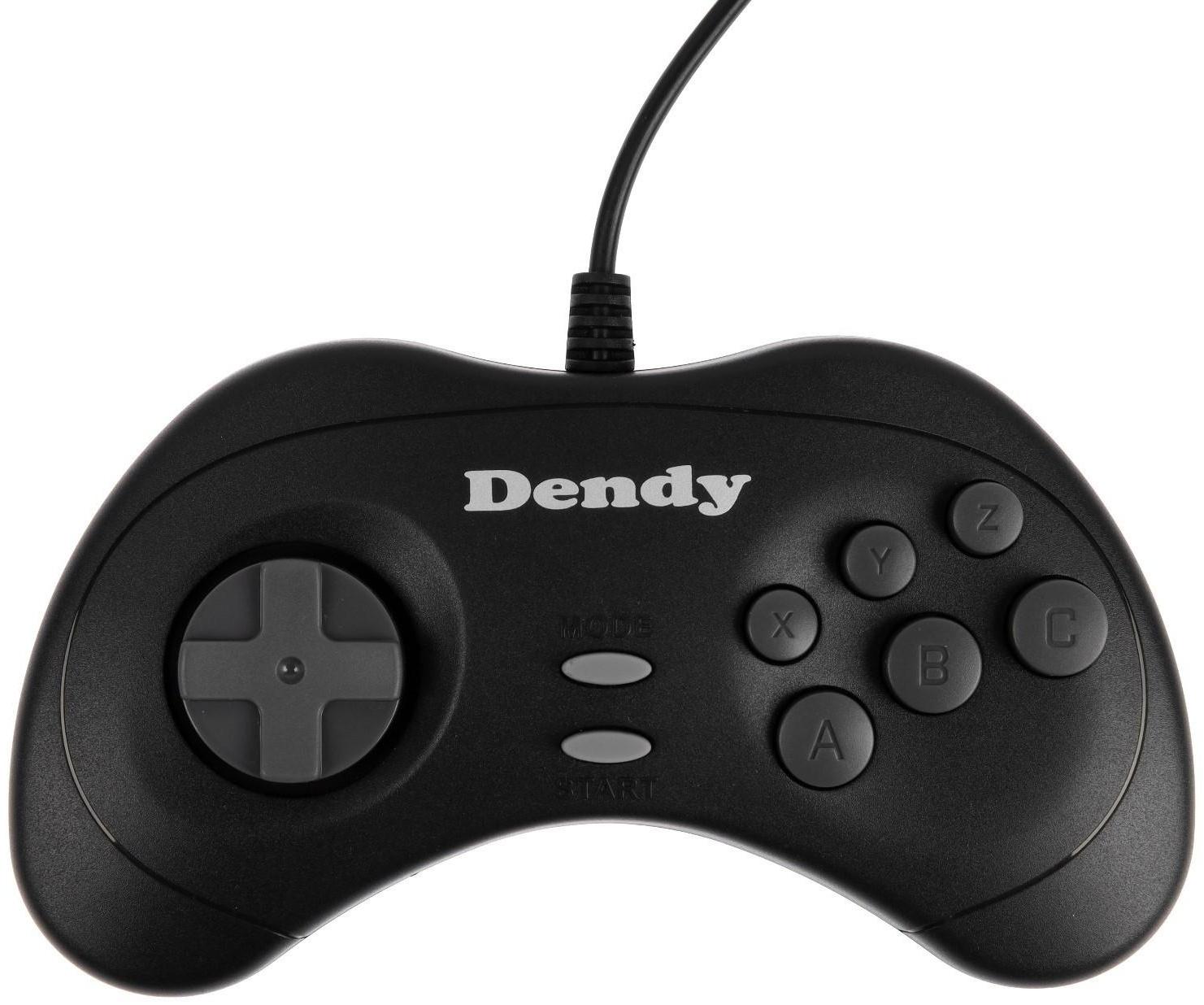 Игровая приставка Dendy, 8-bit, 260 игр, 2 геймпада, световой пистолет