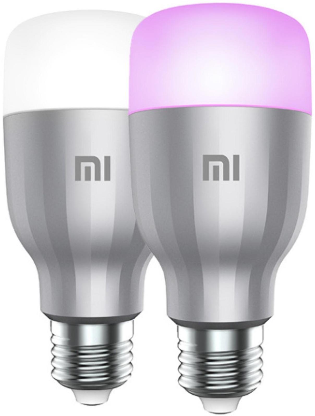 Умная лампочка Xiaomi Smart LED Bulb (GPX4021GL), E27, 9 Вт, 950 Лм,1700-6500 К, цветная