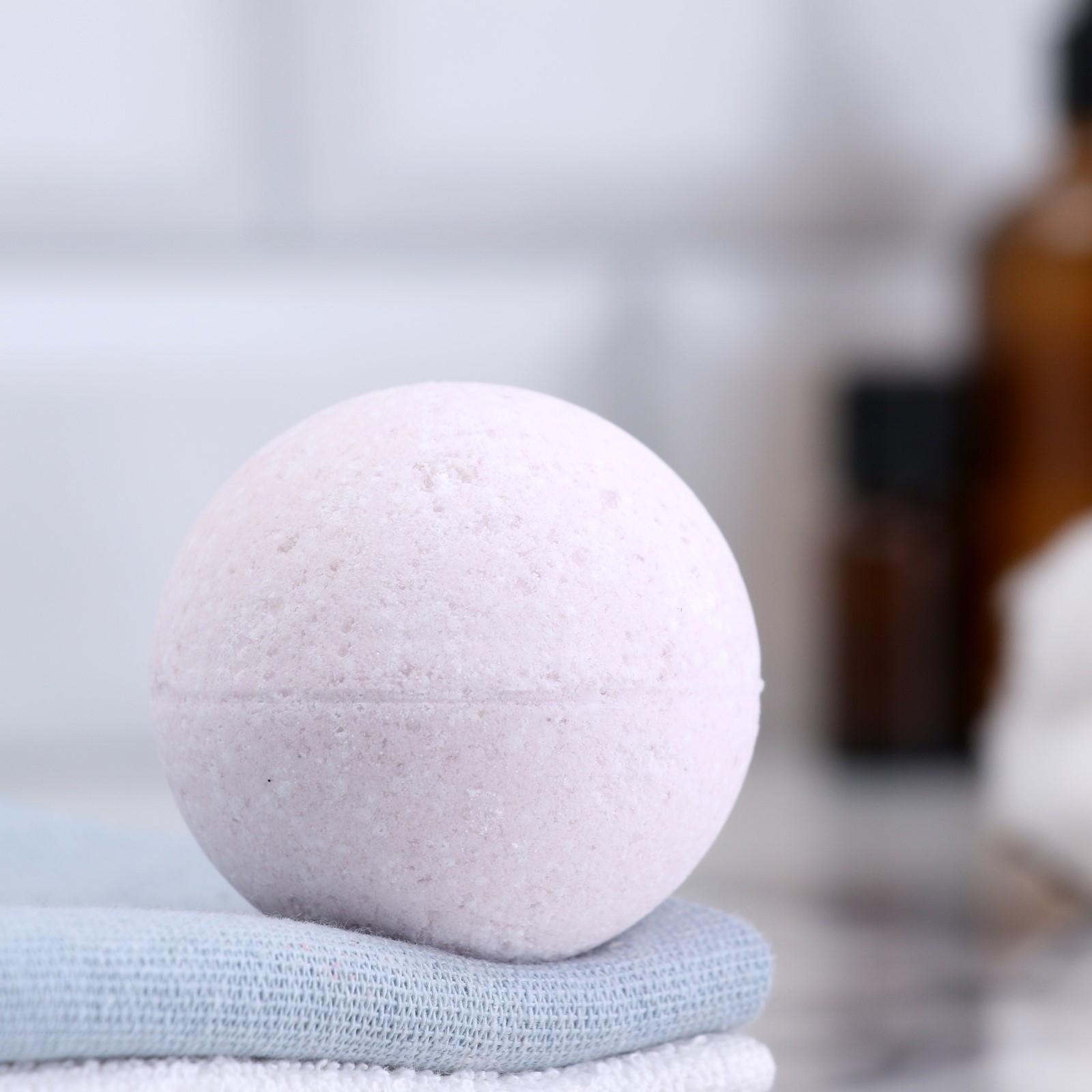 Бомбочка для ванны с морской солью 