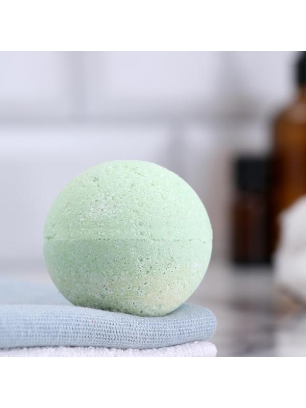 Бомбочка для ванны с морской солью 