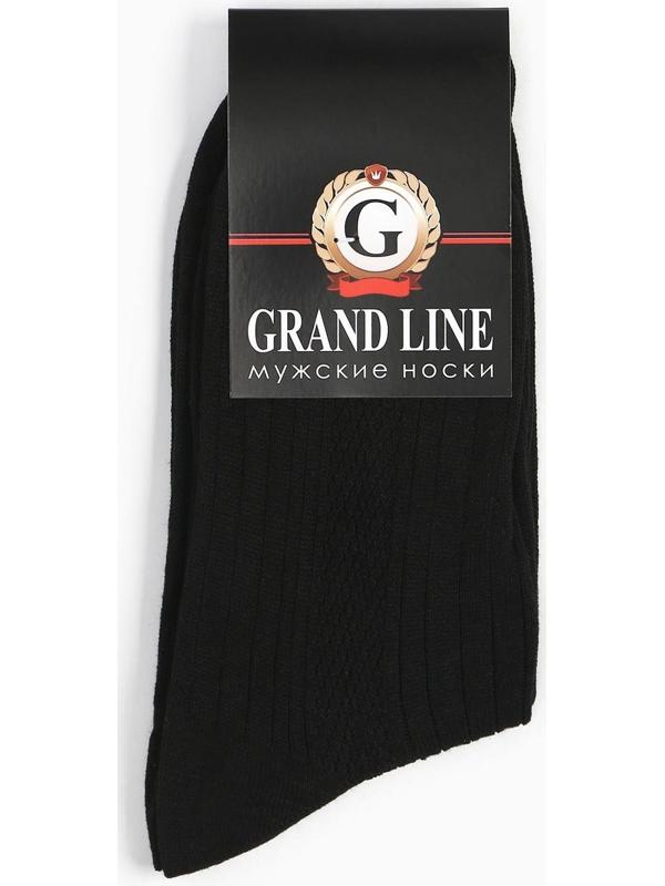 Носки мужские цвет чёрный, размер 27