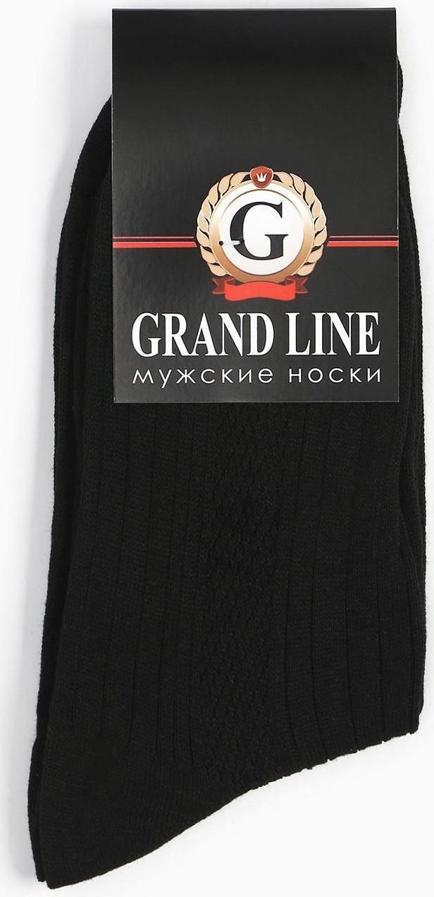 Носки мужские цвет чёрный, размер 29