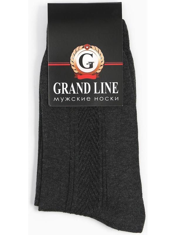 Носки мужские цвет асфальт, размер 29