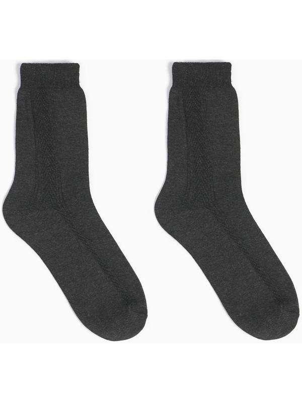 Носки мужские цвет асфальт, размер 29