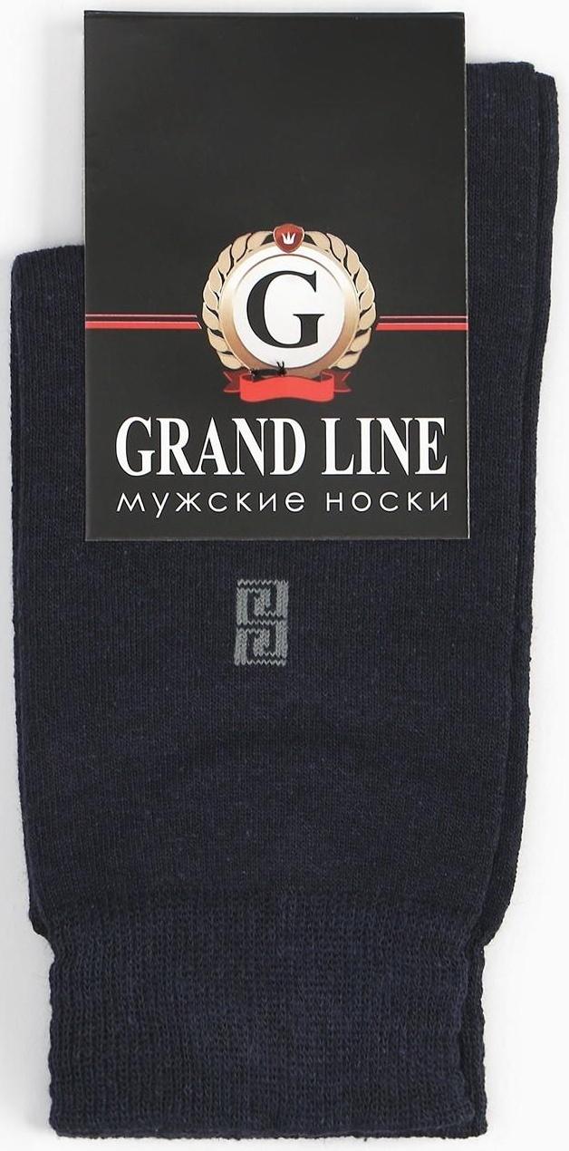 Носки мужские, цвет тёмно-синий, размер 27