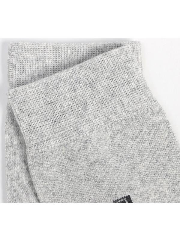 Носки мужские, цвет светло-серый, размер 25