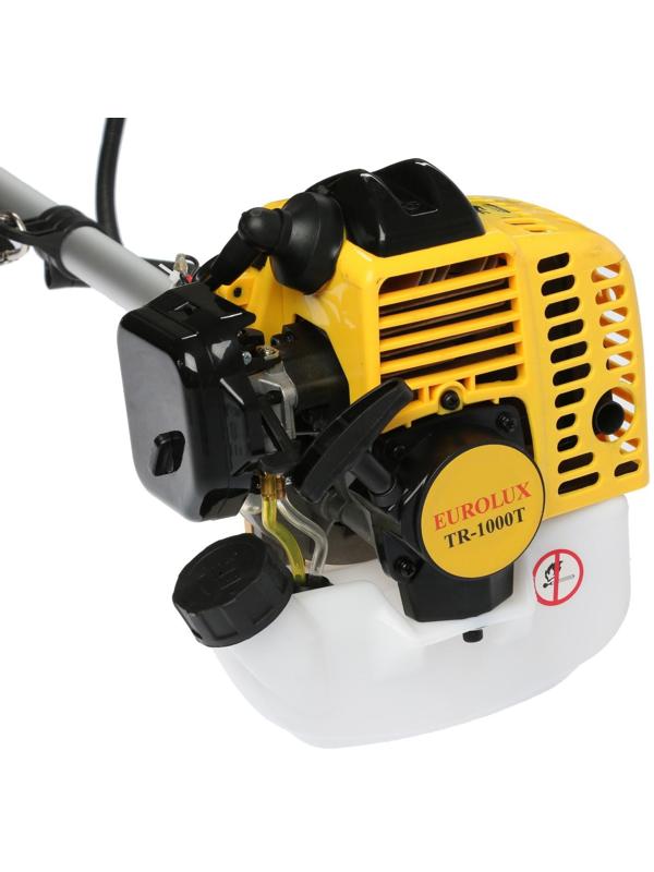 Триммер Eurolux TR-1000T, бензиновый, 1000 Вт, 7500-9500 об/мин, 0.7л, скос 255 мм