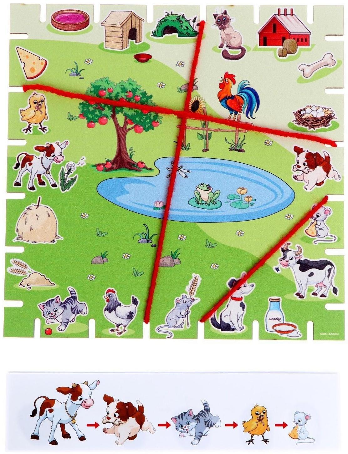 Геоборд с заданиями «Ферма» с предсказанием