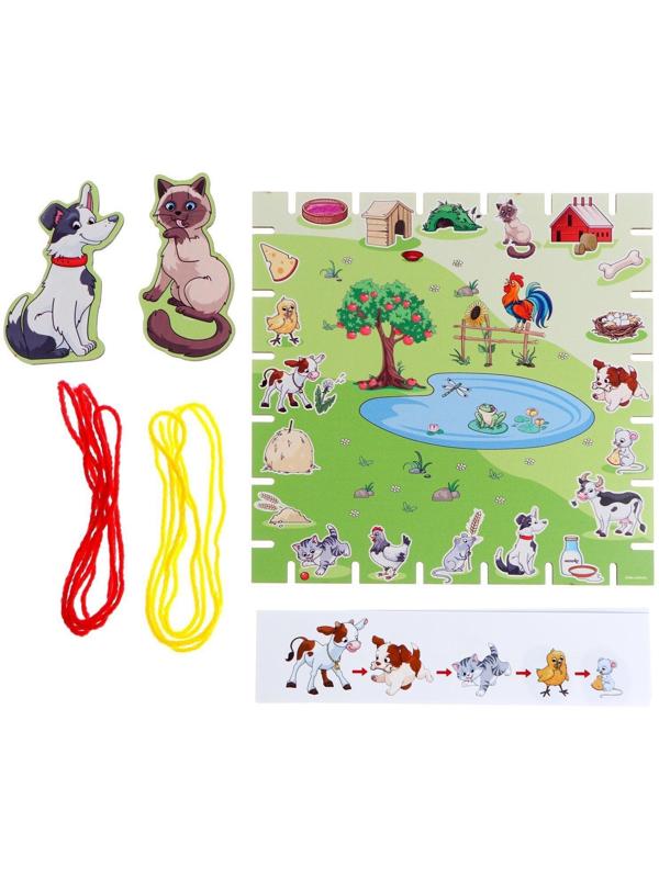 Геоборд с заданиями «Ферма» с предсказанием