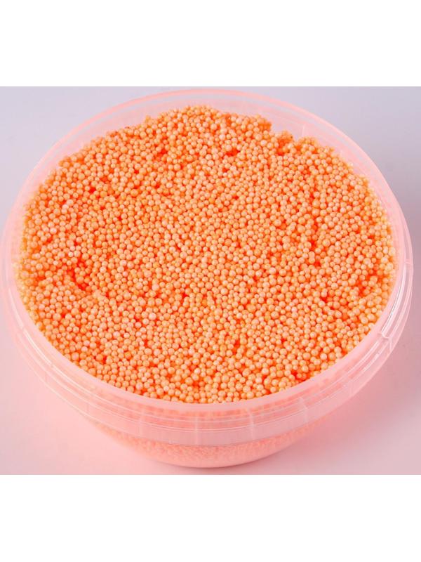 Шариковый пластилин, контейнер 350 мл, Оранжевый