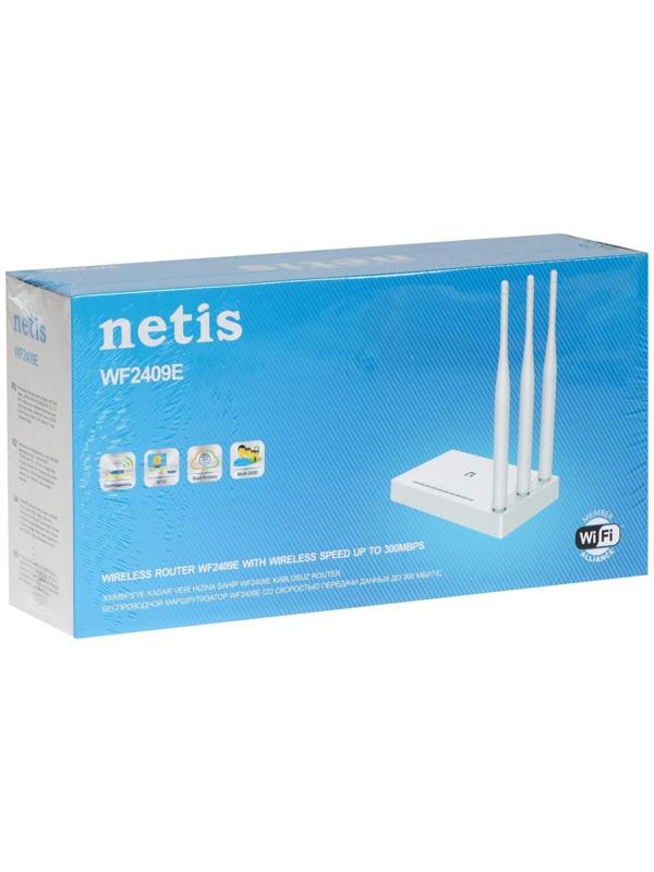 Wi-Fi роутер беспроводной Netis 2409E, белый