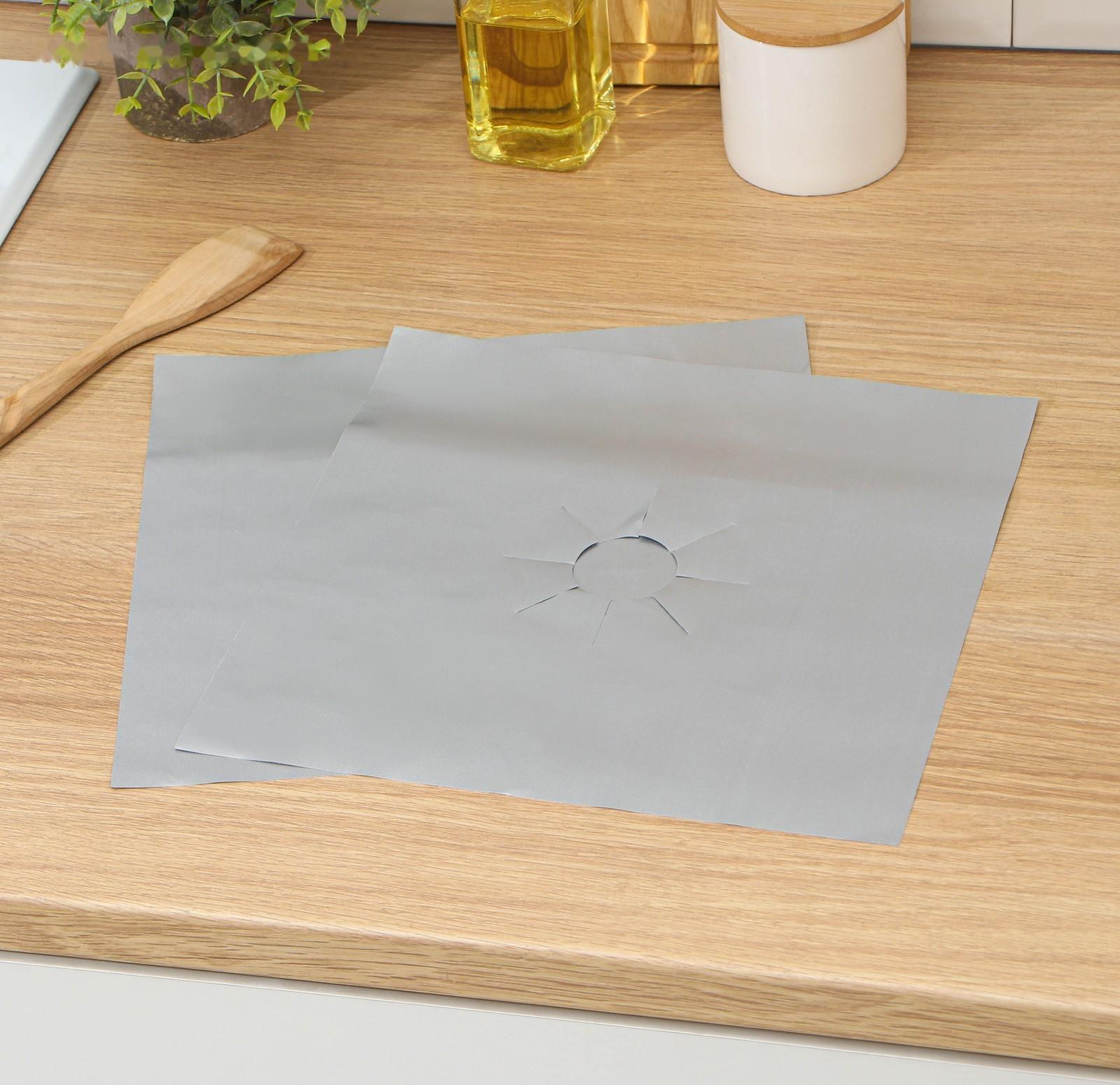 Защитная накладка для плиты, набор 2 штуки, 27х27см