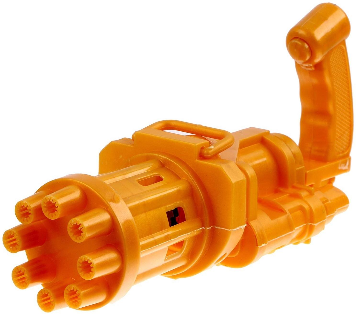 Детский генератор мыльных пузырей «Пулемёт» МИКС