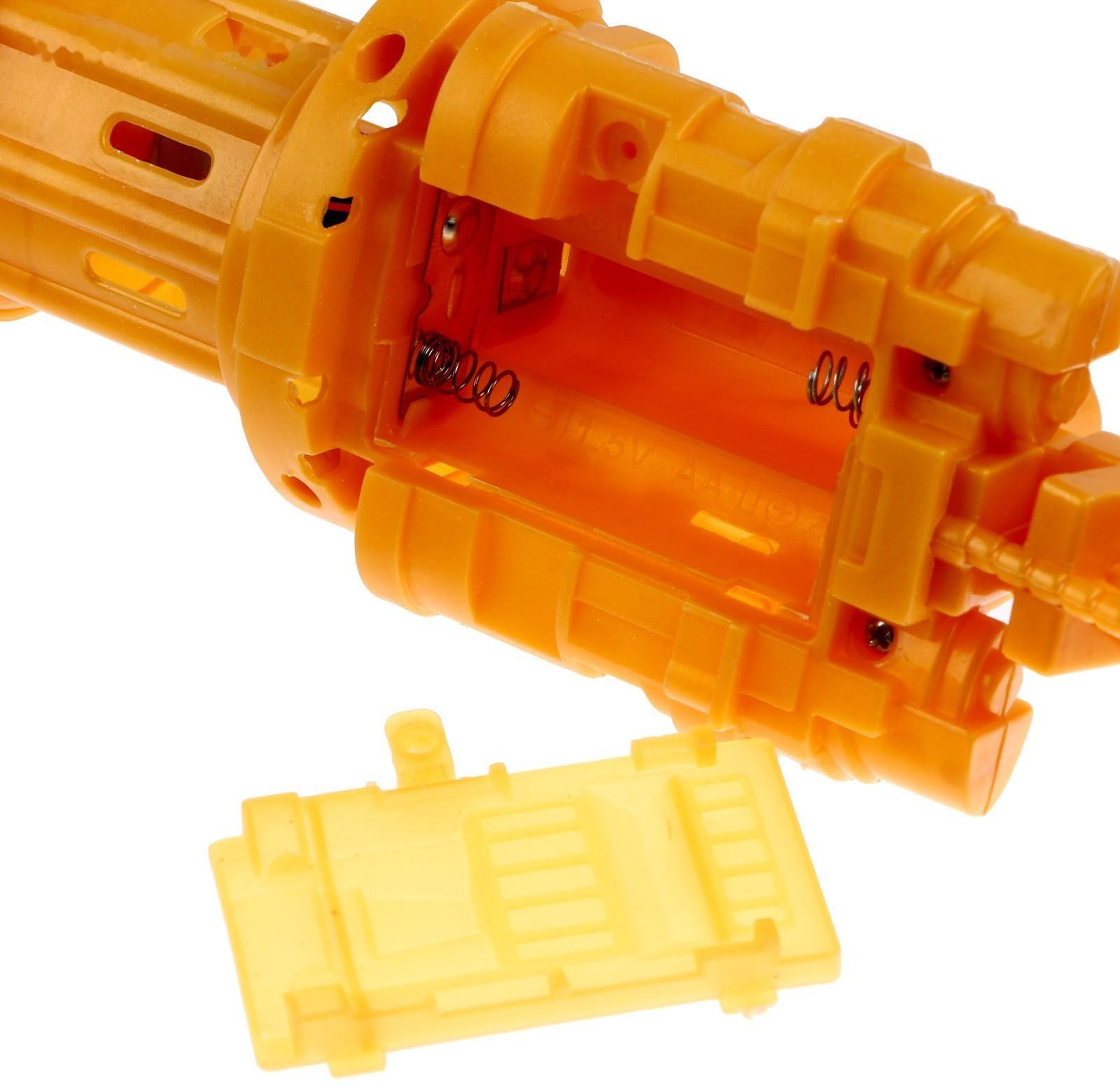 Детский генератор мыльных пузырей «Пулемёт» МИКС