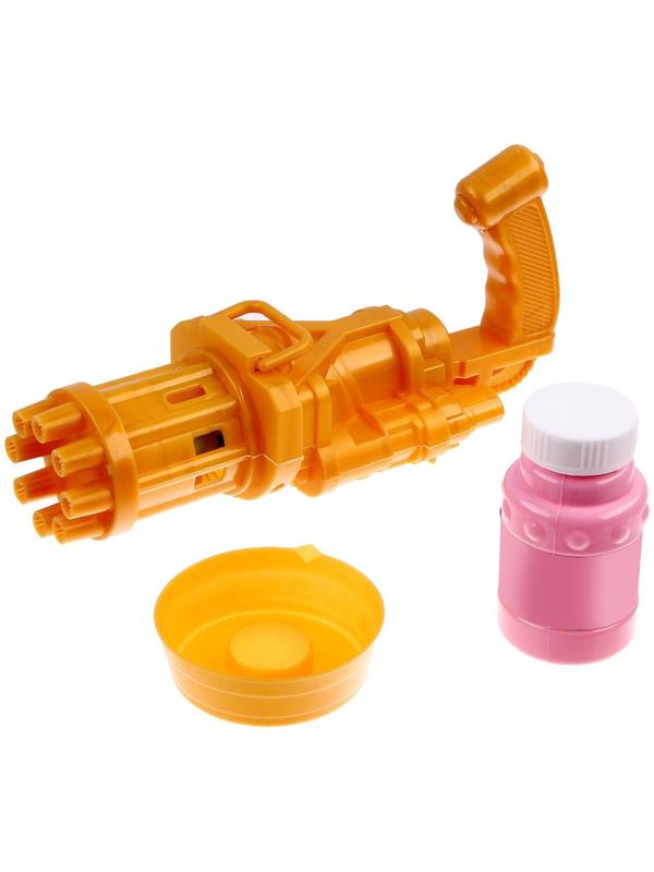 Детский генератор мыльных пузырей «Пулемёт» МИКС