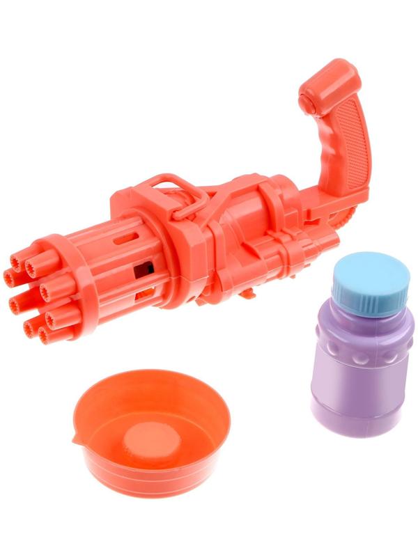 Детский генератор мыльных пузырей «Пулемёт» МИКС