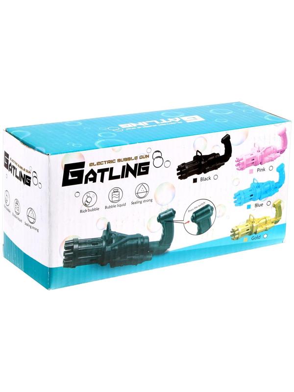 Детский генератор мыльных пузырей «Пулемёт» МИКС