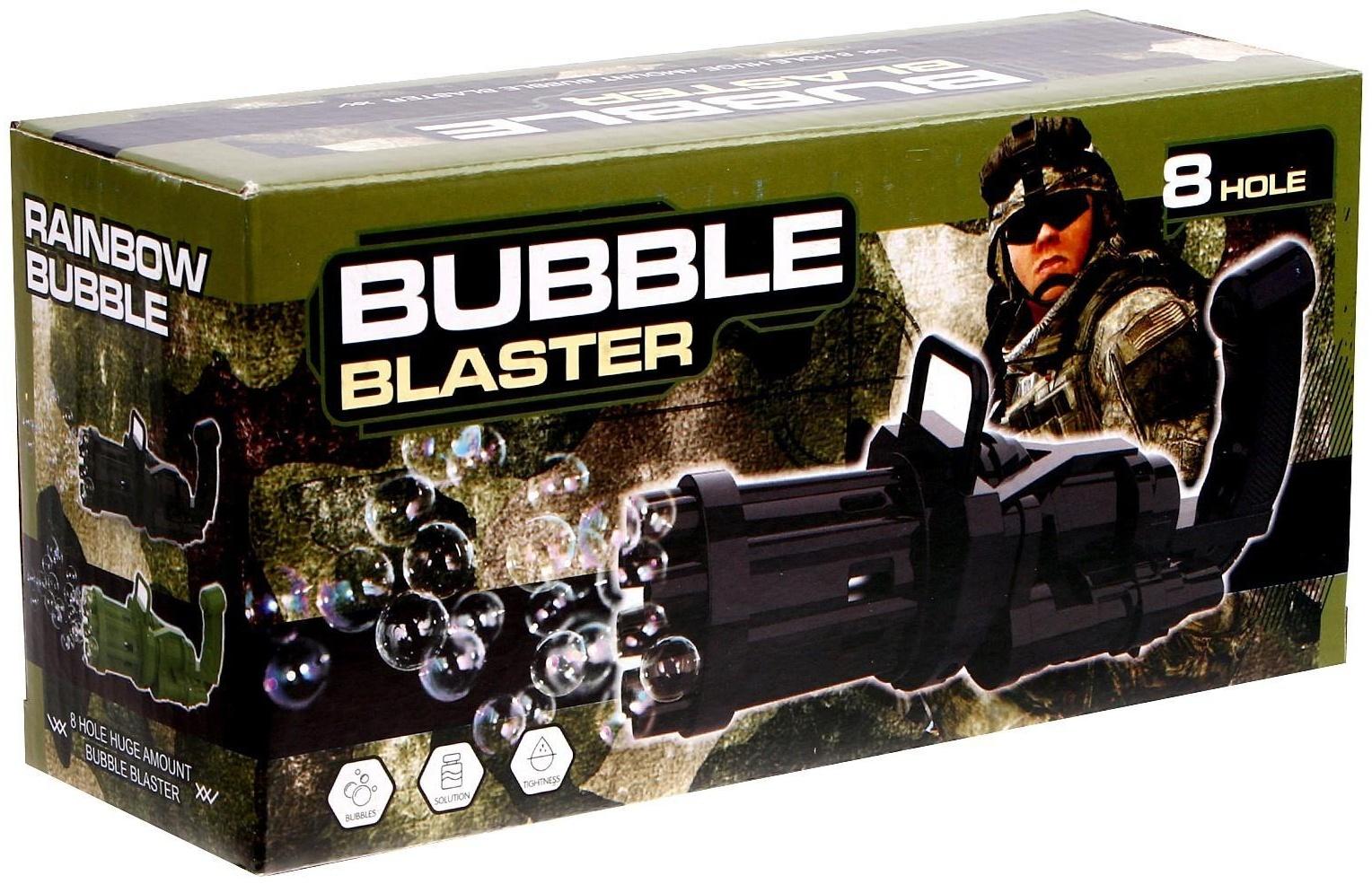 Детский генератор мыльных пузырей «Пулемёт» МИКС