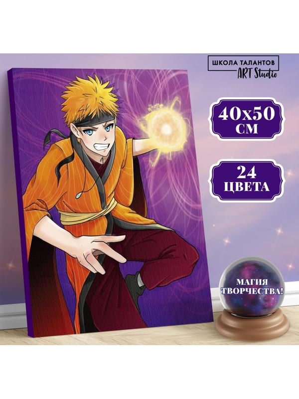 Картина по номерам на холсте с подрамником «Магия самурая», 40х50 см