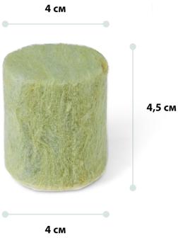 Пробка минеральная, d = 40 мм, h = 45 мм, «Эковер»