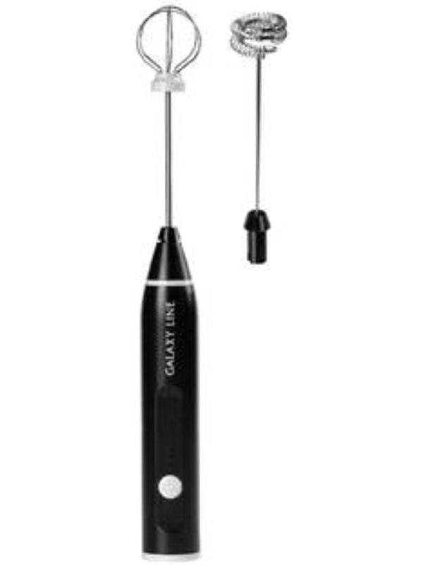 Капучинатор Galaxy GL 0791, 5 Вт, 0.4 л, 3 режима, чёрный