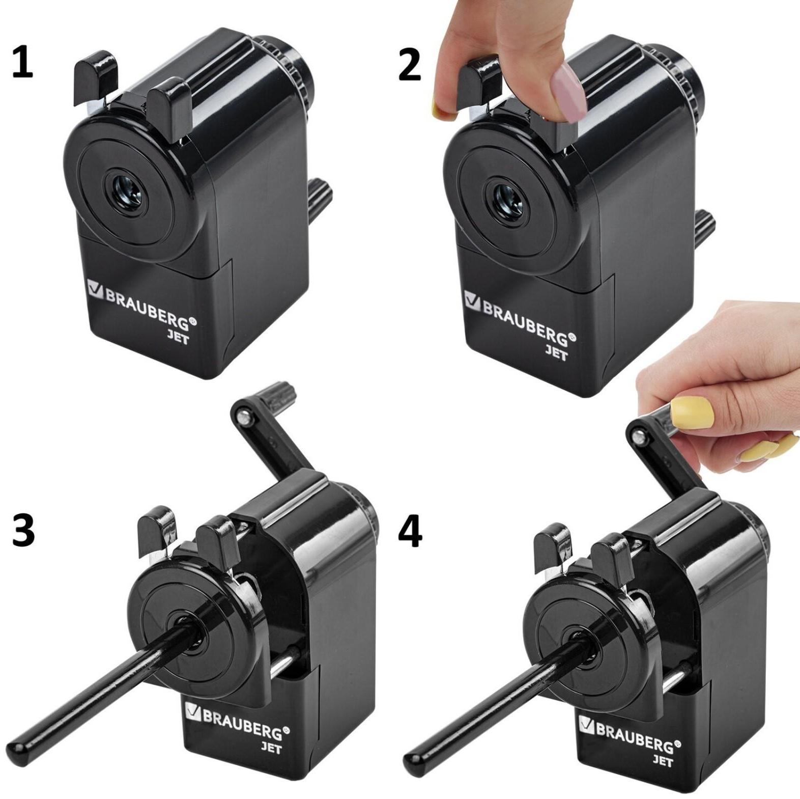 Точилка механическая BRAUBERG 