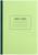 Книга учета, 128 листов, обложка картон 7Б, блок ОФСЕТ, клетка, цвет зеленый (имитация)