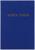 Книга учета, 96 листов, обложка бумвинил, блок ОФСЕТ, линия, цвет синий
