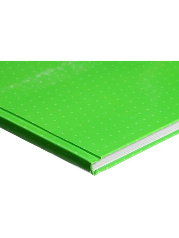 Книга учета, 96 листов, обложка картон 7БЦ, блок ГАЗЕТНЫЙ, линия, цвет зеленый