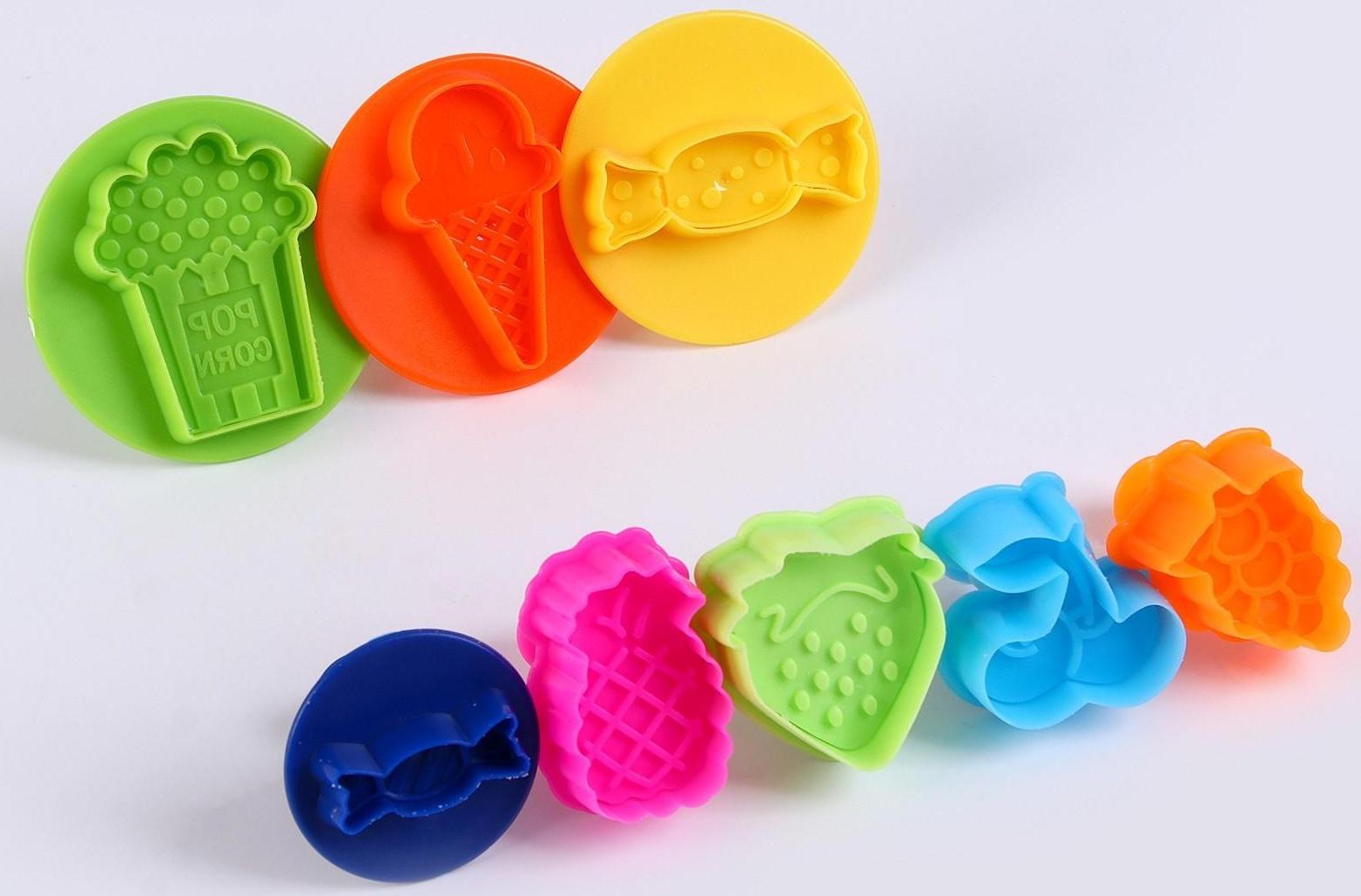 Игрушка в наборе «Волшебный песок», с формочками 8 шт., песочный, 2 кг