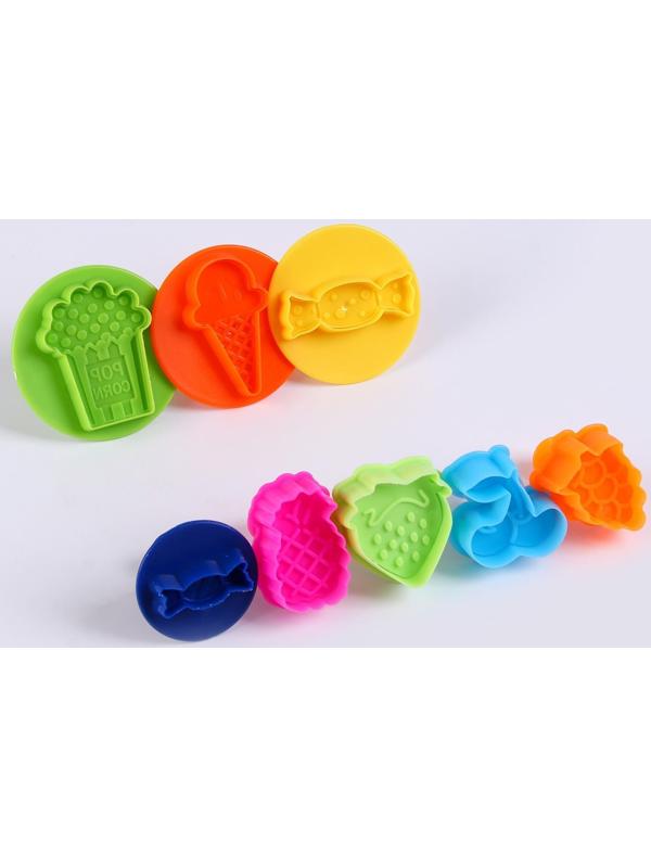 Игрушка в наборе «Волшебный песок», с формочками 8 шт., песочный, 2 кг