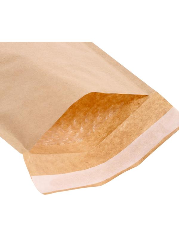 Крафт-конверт с воздушно-пузырьковой плёнкой Mail Lite, 15х21 см, Kraft