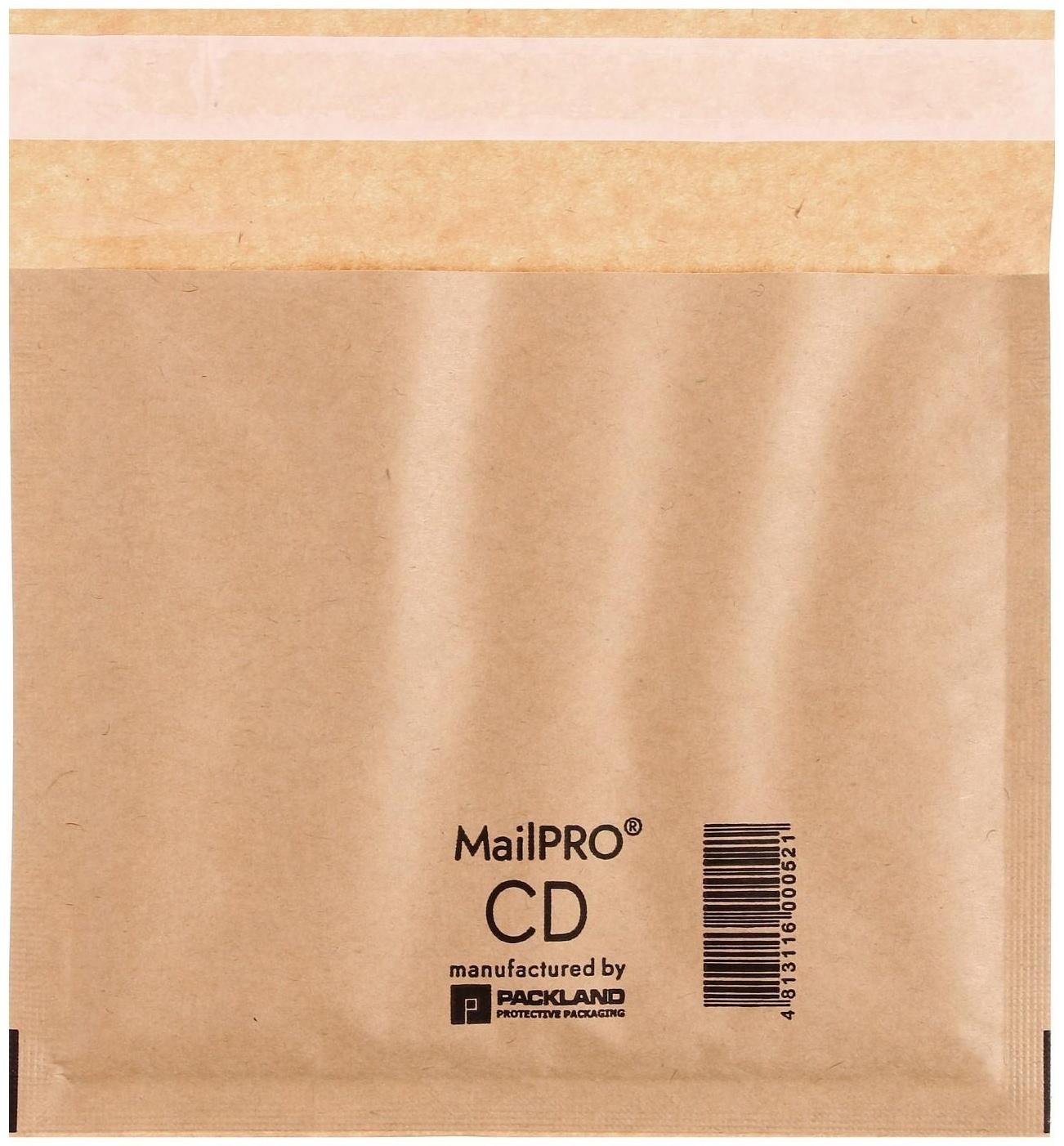 Крафт-конверт с воздушно-пузырьковой плёнкой Mail Lite, 18х16 см, Kraft