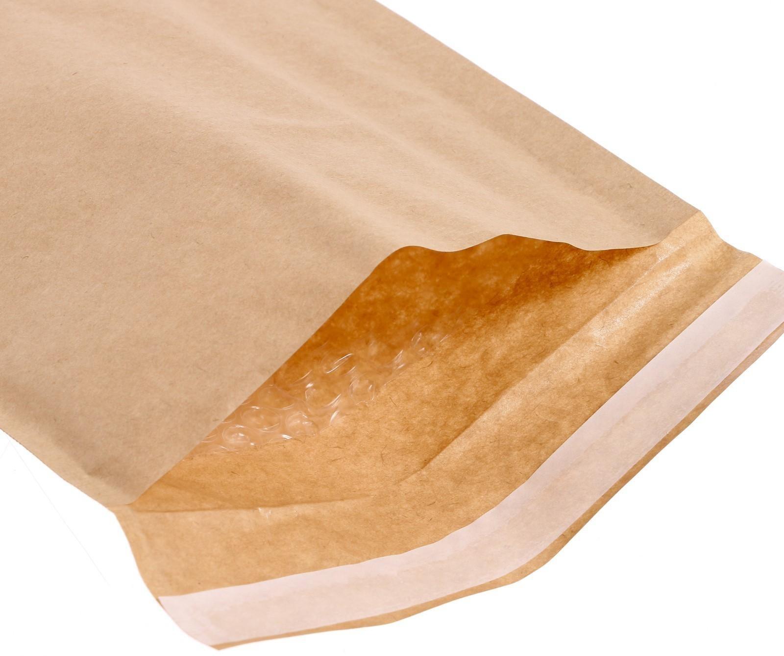 Крафт-конверт с воздушно-пузырьковой плёнкой Mail Lite, 18х26 см, Kraft