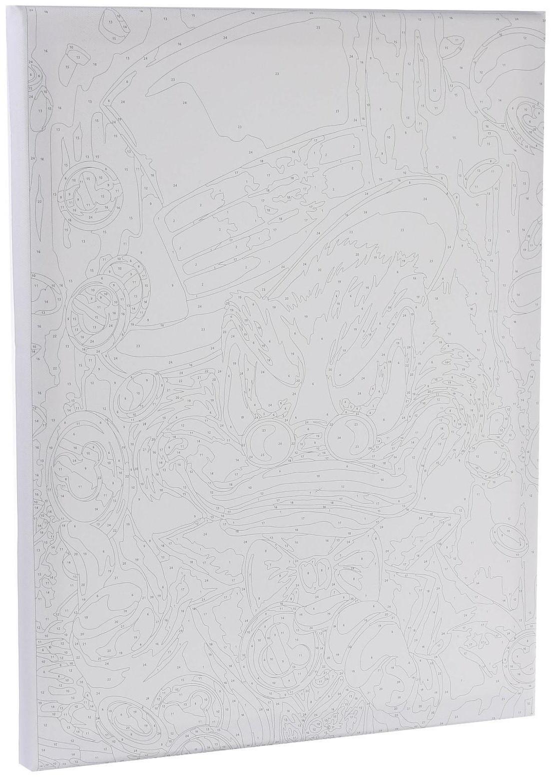 Картина по номерам в плёнке, Скрудж 30х40 см