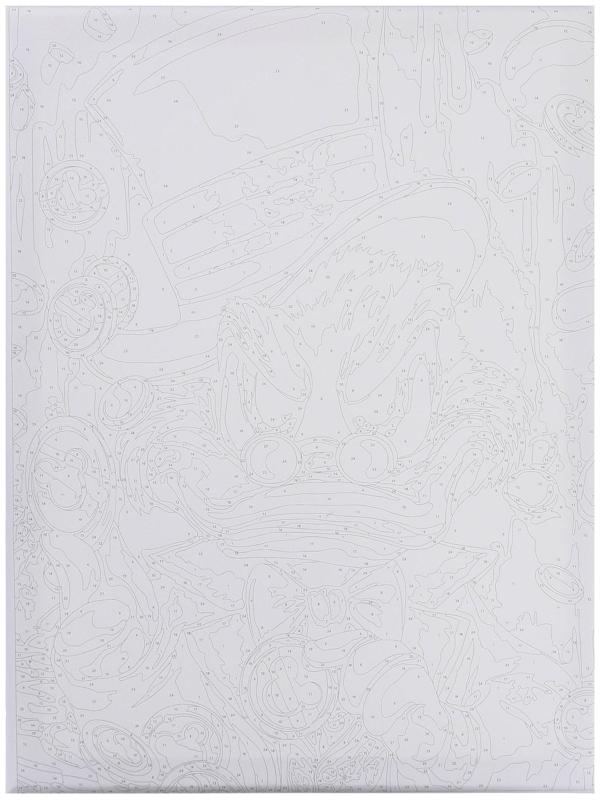 Картина по номерам в плёнке, Скрудж 30х40 см