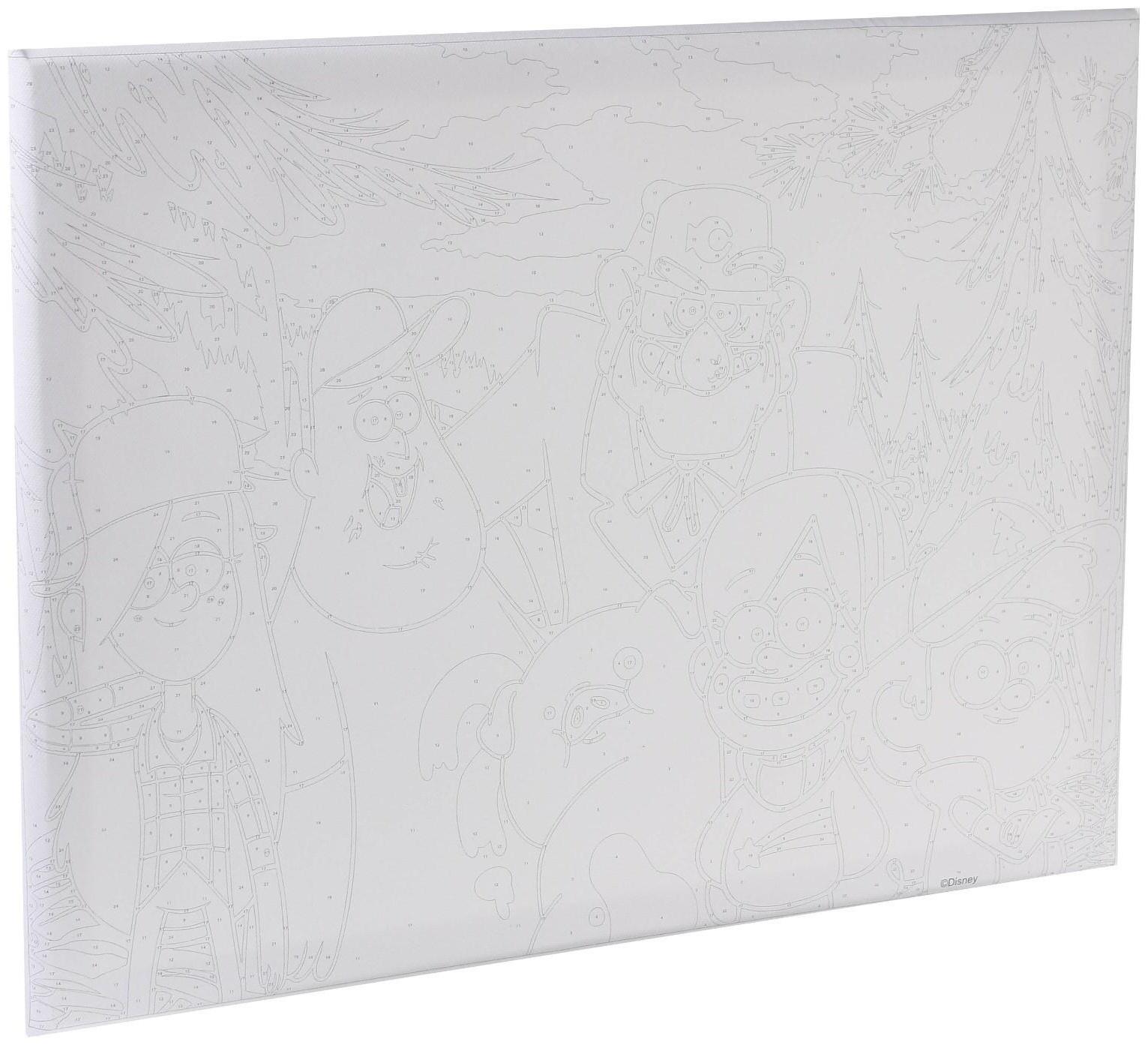 Картина по номерам в плёнке 