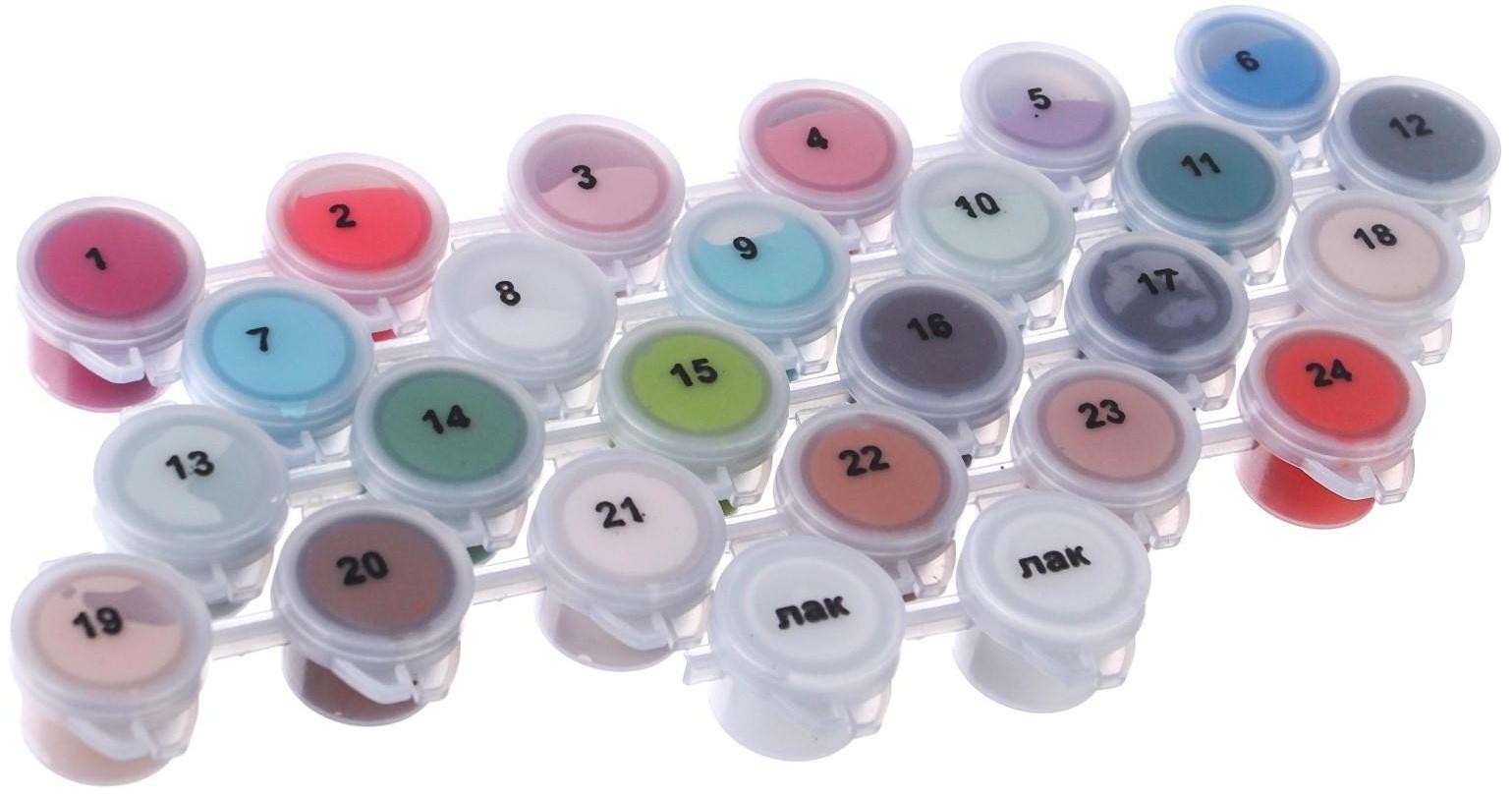 Картина по номерам в плёнке 