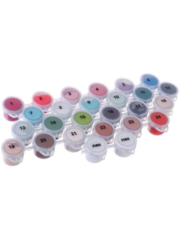 Картина по номерам в плёнке 