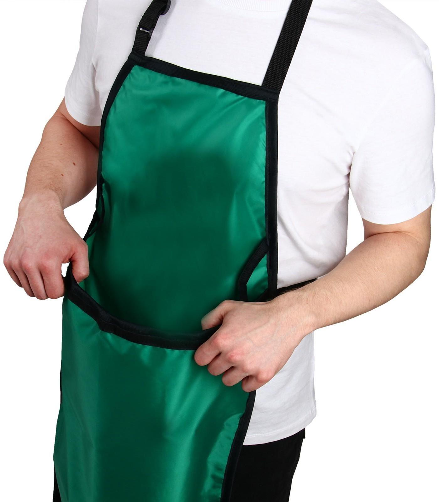 Фартук для сбора урожая, один карман, зелёный