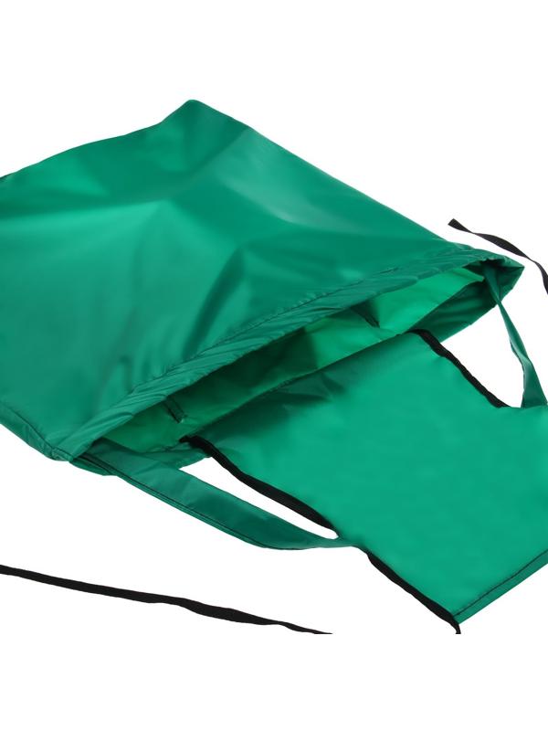 Фартук для сбора урожая, один карман на молнии, зелёный, «Кенгуру»