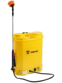 Опрыскиватель садовый DEKO DKSP10, аккумуляторный, 12 В, 16 л