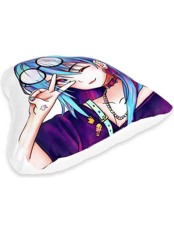 Подушка «Стильная девчонка», в очках