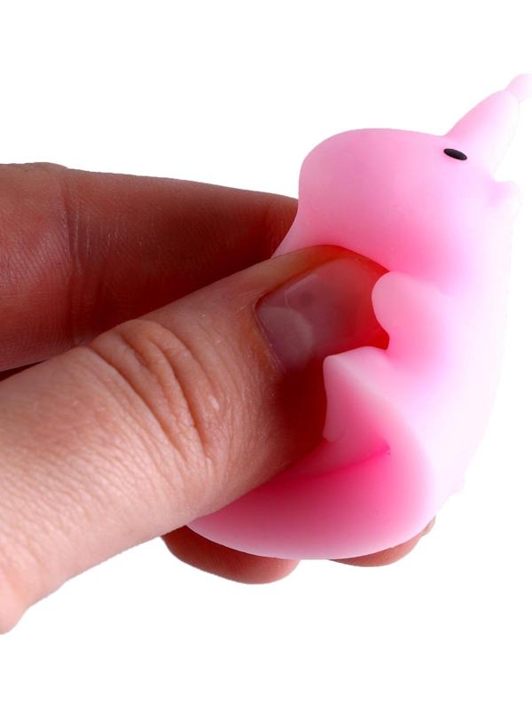 Игрушка-сюрприз «Мяк-жмяк: Единороги» с наклейками, МИКС