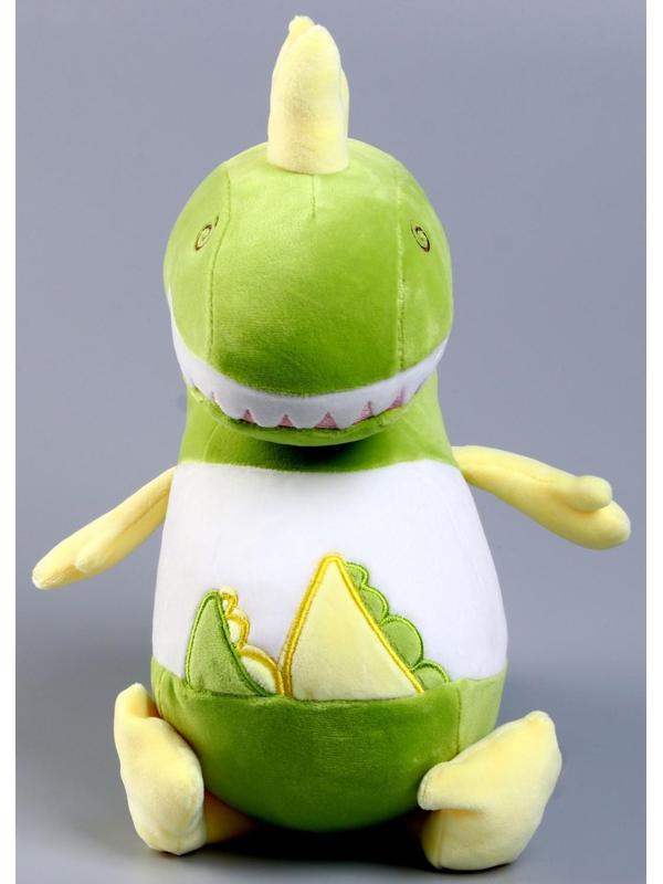 Мягкая игрушка «Динозаврик», 40 см, цвет зелёный