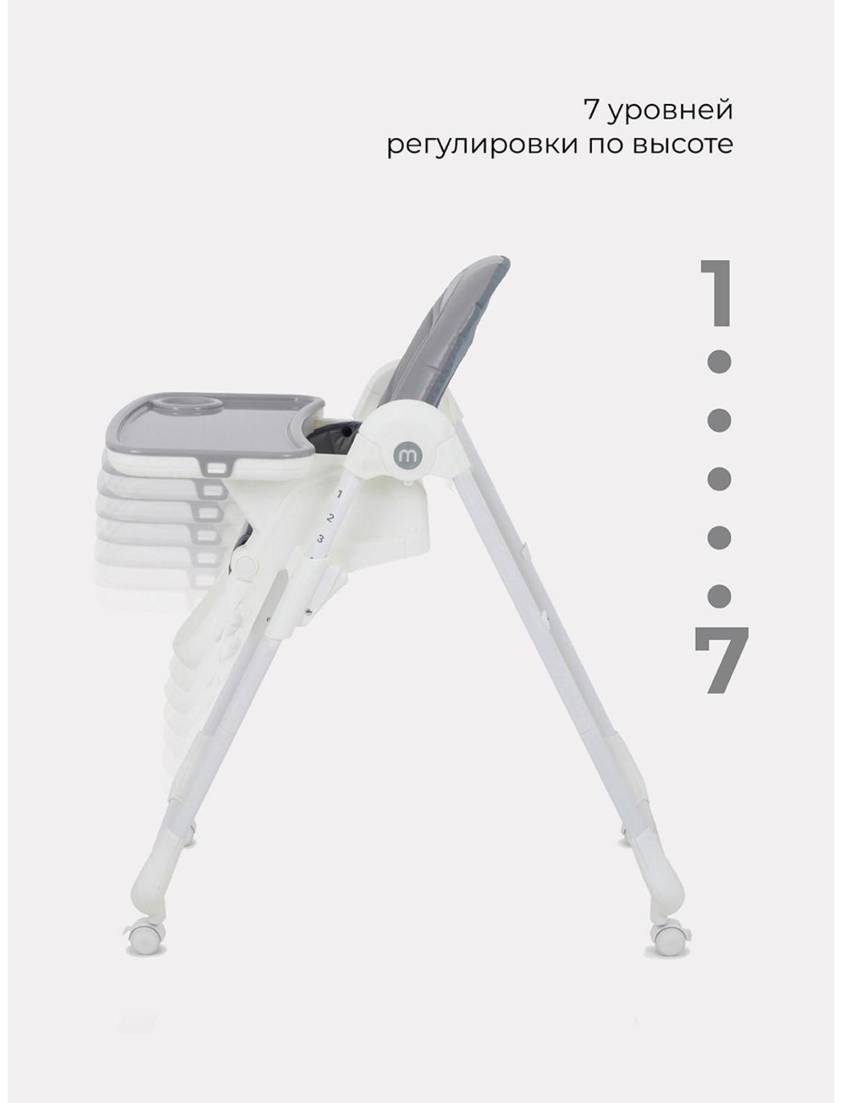 Стульчик для кормления Mowbaby Honey grey