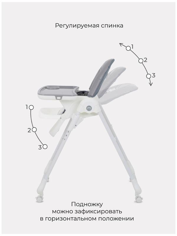 Стульчик для кормления Mowbaby Honey grey